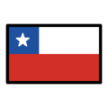 flag: Chile on platform OpenMoji