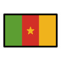flag: Cameroon on platform OpenMoji