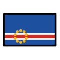 flag: Cape Verde on platform OpenMoji