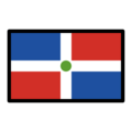 flag: Dominican Republic on platform OpenMoji
