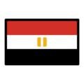 flag: Egypt on platform OpenMoji