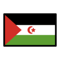 flag: Western Sahara on platform OpenMoji
