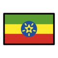 flag: Ethiopia on platform OpenMoji