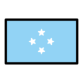 flag: Micronesia on platform OpenMoji