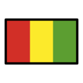 flag: Guinea on platform OpenMoji