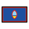 flag: Guam on platform OpenMoji