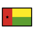 flag: Guinea-Bissau on platform OpenMoji