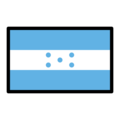 flag: Honduras on platform OpenMoji