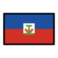 flag: Haiti on platform OpenMoji
