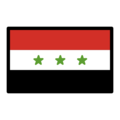 flag: Iraq on platform OpenMoji