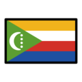flag: Comoros on platform OpenMoji