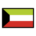 flag: Kuwait on platform OpenMoji