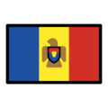 flag: Moldova on platform OpenMoji