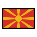 flag: North Macedonia on platform OpenMoji