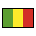 flag: Mali on platform OpenMoji