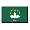 flag: Macao SAR China on platform OpenMoji