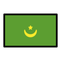 flag: Mauritania on platform OpenMoji