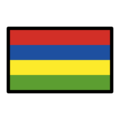 flag: Mauritius on platform OpenMoji