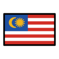 flag: Malaysia on platform OpenMoji