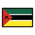 flag: Mozambique on platform OpenMoji