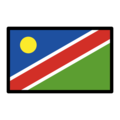 flag: Namibia on platform OpenMoji