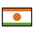 flag: Niger on platform OpenMoji
