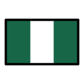 flag: Nigeria on platform OpenMoji