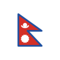 flag: Nepal on platform OpenMoji