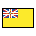 flag: Niue on platform OpenMoji