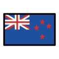 flag: New Zealand on platform OpenMoji