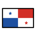 flag: Panama on platform OpenMoji
