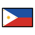 flag: Philippines on platform OpenMoji