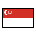 flag: Singapore on platform OpenMoji