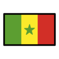 flag: Senegal on platform OpenMoji