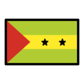 flag: São Tomé & Príncipe on platform OpenMoji