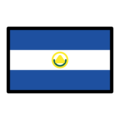 flag: El Salvador on platform OpenMoji