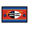 flag: Eswatini on platform OpenMoji
