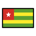 flag: Togo on platform OpenMoji