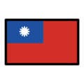 flag: Taiwan on platform OpenMoji