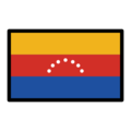 flag: Venezuela on platform OpenMoji