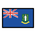 flag: British Virgin Islands on platform OpenMoji