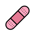 adhesive bandage on platform OpenMoji