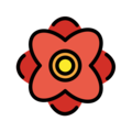 rosette on platform OpenMoji