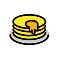 pancakes on platform OpenMoji