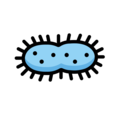 microbe on platform OpenMoji