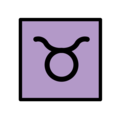 Taurus on platform OpenMoji