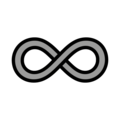 infinity on platform OpenMoji