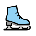 ice skate on platform OpenMoji