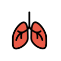 lungs on platform OpenMoji