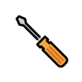 screwdriver on platform OpenMoji